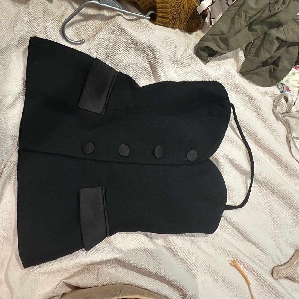 Zara Black Sleeveless Vest